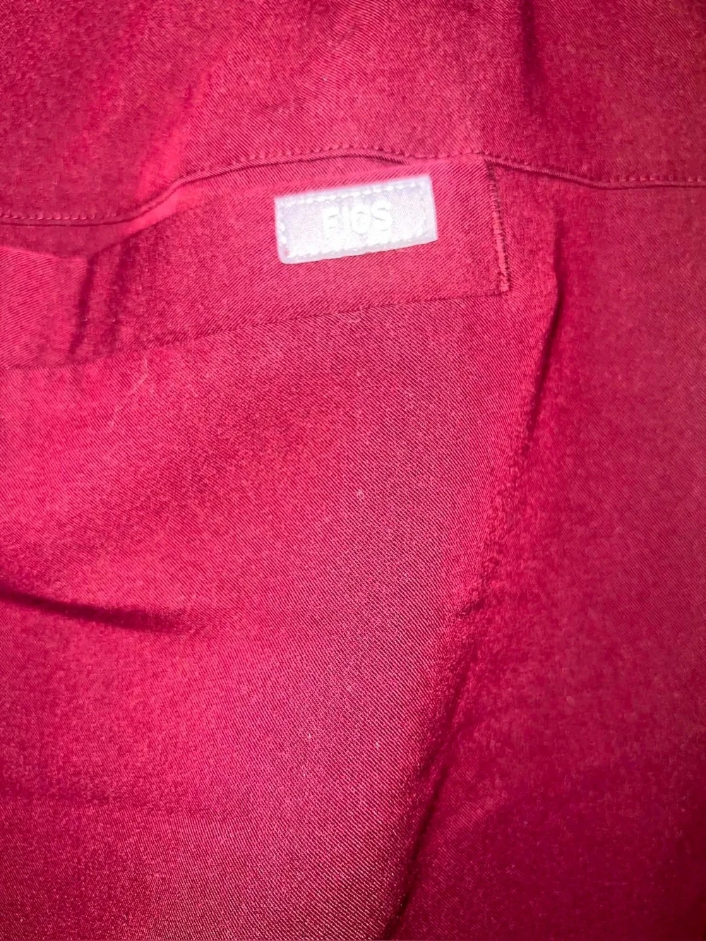 Men’s Figs Tansen Jogger Scrub Pants- Burgundy- Size Medium